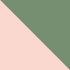 нежно-розовый/пыльно-зелёный