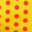 сумка yellow/red polka dot