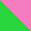  зелёный/розовый