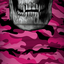 Pink Military Camo Skull