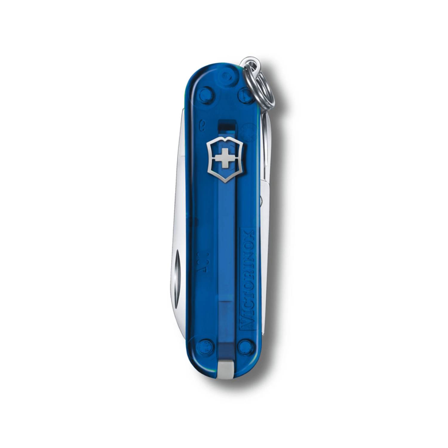 Нож-брелок Victorinox Classic SD Colors полупрозрачный, 58 мм, 7 функций |  Deep Ocean | Скидка 172 руб.