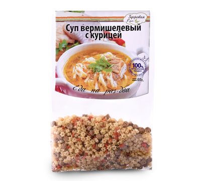 Куриный суп с вермишелью и картошкой