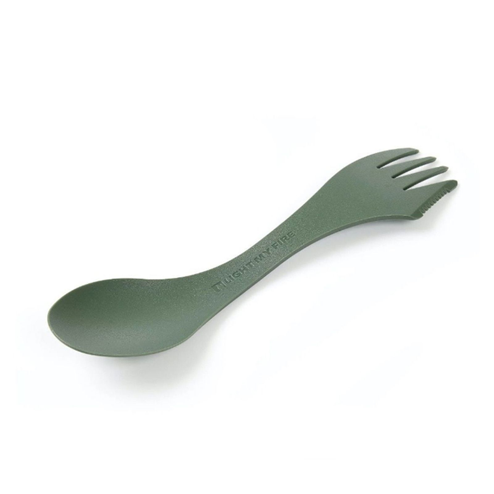 Ложка-вилка-нож Spork original BIO из биопластика | sandygreen | Скидка 24  руб.